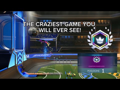 The Craziest Grand Champion Game You Will Ever See! | Rocket League Sideswipe