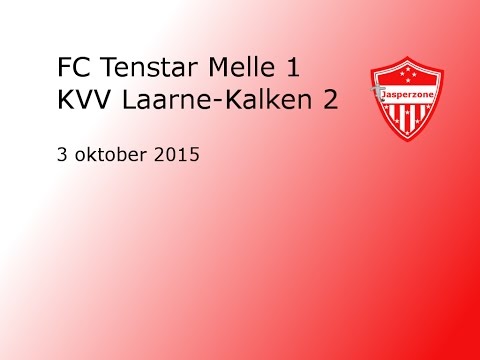 20151003 FC Tenstar Melle - KVV Laarne-Kalken