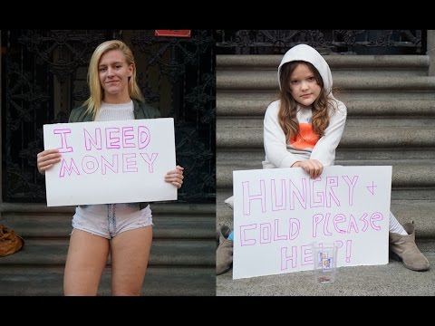 HOT GIRL vs HOMELESS CHILD! (Social Experiment) Video