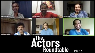 The Actors Roundtable 2020|Amey Wagh|Sachin Khedekar|Subodh Bhave|Prasad Oak|Siddharth Jadhav video