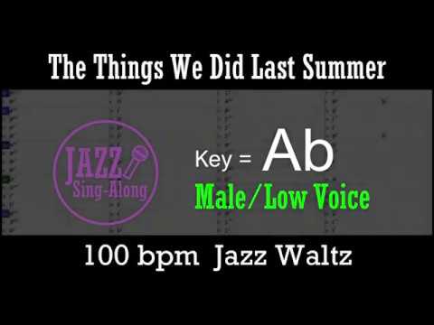 The Things We Did Last Summer - Frank Sinatra