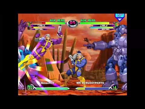 MvC2: Bman409 (Row) vs Crizzle (Duc) .:6.12.22:. [Romneto Commentary]