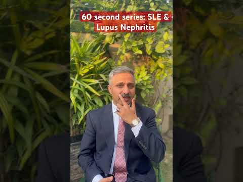60 second series : lupus nephritis & SLE #shorts #lupus #sle