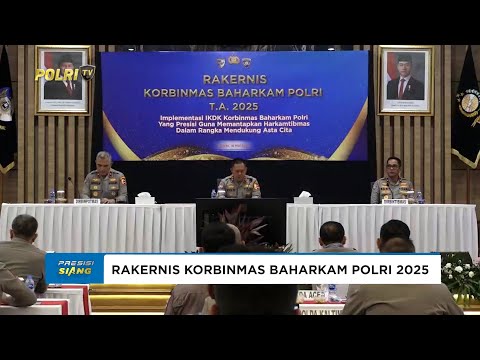 RANGKAIAN RAKERNIS KORBINMAS BAHARKAM POLRI T.A 2025