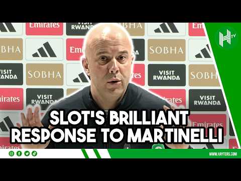 No problem with MARTINELLI I Arne Slot I Arsenal 0-0 Liverpool