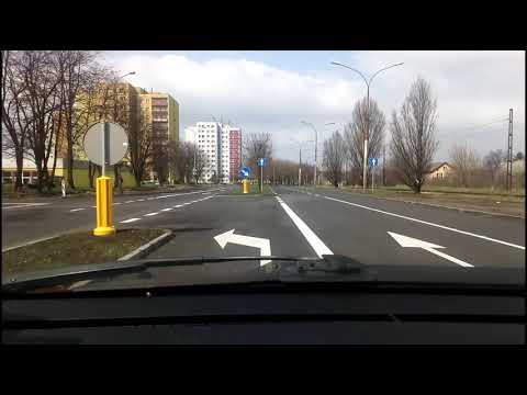 Dąbrowa Górnicza; turning towards Kasprzaka