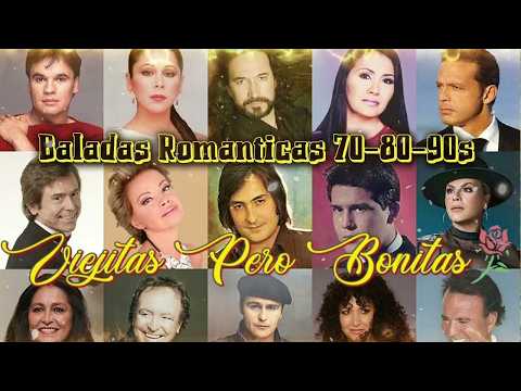 JUAN GABRIEL, ROCIO DURCAL, MARCO ANTONIO SOLIS, YURI, JOSE JOSE - BALADAS INMORTALES 70S 80S 90S