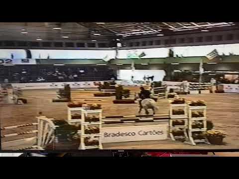 Luiz Francisco de Azevedo - Fape Chapman Rouge - CSI W Indoor - 2002 - Desempate.