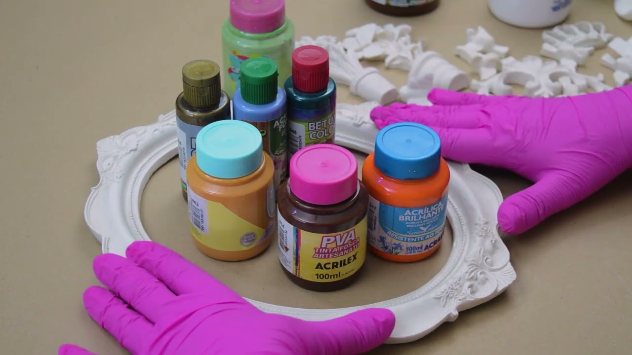 COMO PINTAR UMA PEÇA DE RESINA!