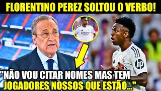 🚨NOSSA! OLHA A FORTE DECLARAÇÃO DO FLORENTINO PEREZ SOBRE O REAL MADRID E SEUS JOGADORES!