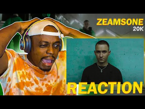 FIRST TIME REACTING TO ZEAMSONE 🤯!  | Zeamsone - 20k (REAKCJA)