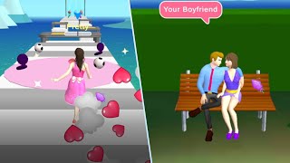 Girl Runner 3D 5x All Levels