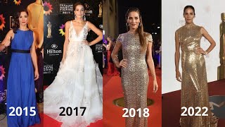 Viajamos en el tiempo para mostrarte los vestidos que lució Juana Viale en Los Martín Fierro 2025