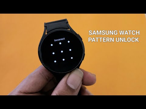 How to unlock pattern or password Samsung watch | Samsung Watch Hard Reset | Samsung watch pattern