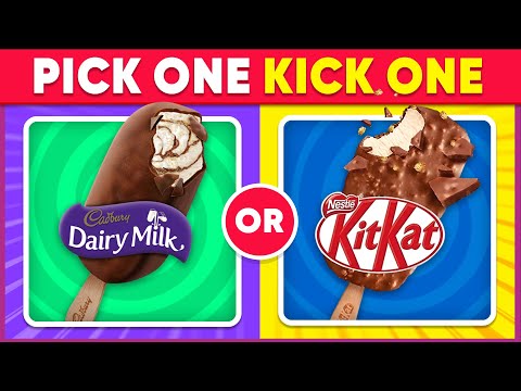 Pick One Kick One... Chocolate Edition 🍫🍫🍦 Daily Quiz