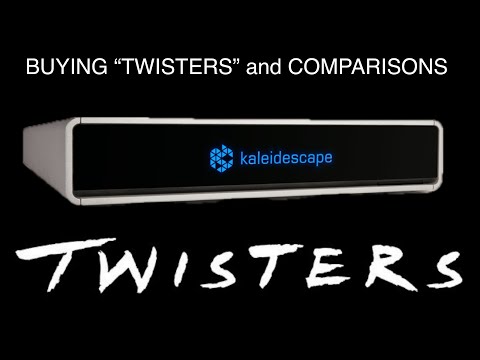 Buying and Renting Twisters on Kaleidescape Strato V + Comparison Kscape vs Streaming on BenQ W5800