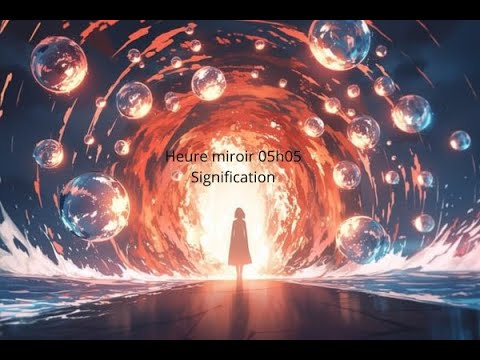 🌌🥱⭐HEURE MIROIR 05H05 SIGNIFICATION