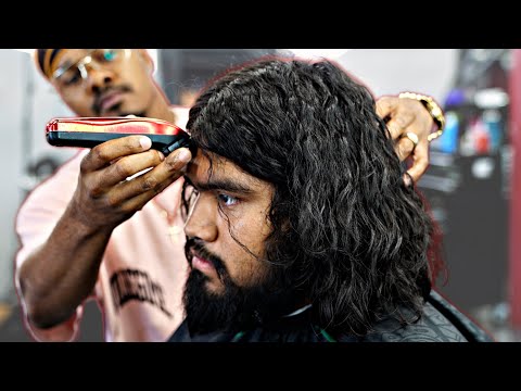 HE SPENT $450 ON THIS! HAIRCUT TUTORIAL: BURST HIGH...