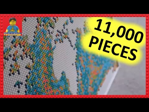 Building The Largest LEGO Set In The World 11,000+ Pieces