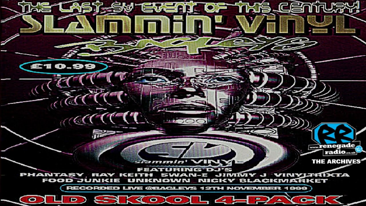 💚 Nicky Blackmarket | Slammin' Vinyl @ Bagleys London | 12th November 1999 | OLDSKOOL RAVE JUNGLE