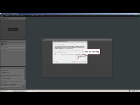 Laurea Adobe Connect (host) Part 2: Speakers microphone and webcam
