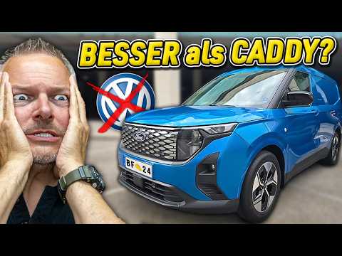 CADDY KILLER?!? Neuer Ford  E-Transit Courier im Test!
