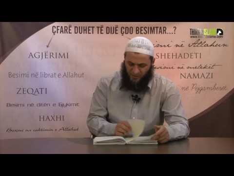 07. Rregulla mbi emrat e bukur të Allahut (pjesa-1) - Sadullah Bajrami