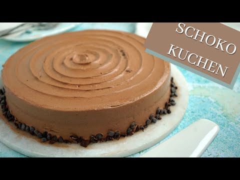 SAFTIGER SCHOKOKUCHEN FÜR SCHOKOHOLICS - super saftiger Schokoladenkuchen mit Schokocreme - Rezept
