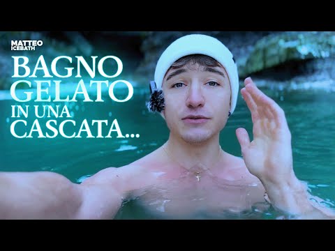 Ecco Com'è Fare Un Bagno Gelato Sotto Una Cascata In Inverno