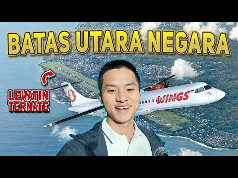 Towards the NORTHERNmost Islands in INDONESIA🤩⁉️ First Flight to NORTH HALMAHERA🇮🇩✈️