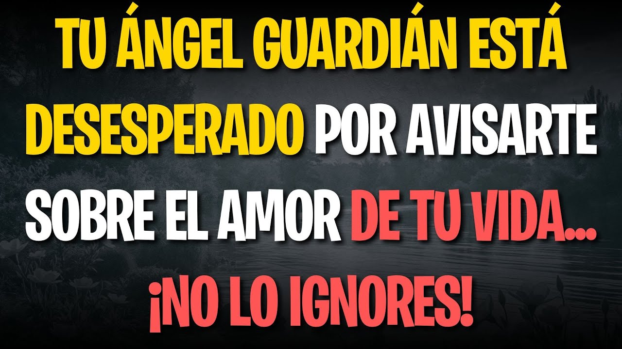 Tu ángel guardián está desesperado por avisarte sobre el amor de tu vida... ¡No lo ignores!