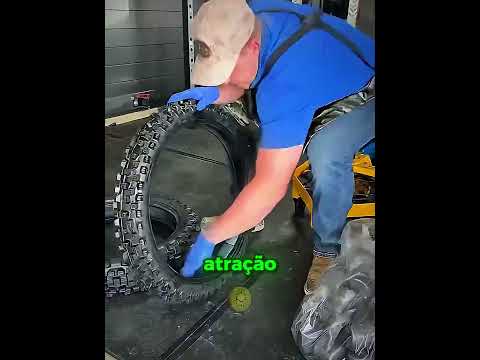 Por que os pneus dessas bicicletas são impossíveis de furar?