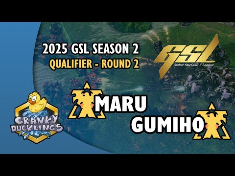 Maru vs GuMiho - TvT | 2025 GSL Season 2: Qualifier - Round 2 Winners | StarCraft 2 Tournament