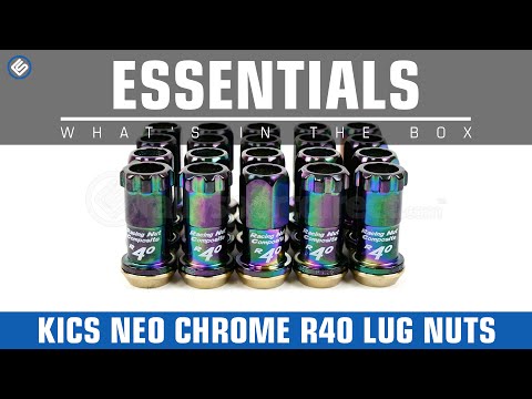 Kics Neo Chrome R40 Lug Nuts - What's in the Box?