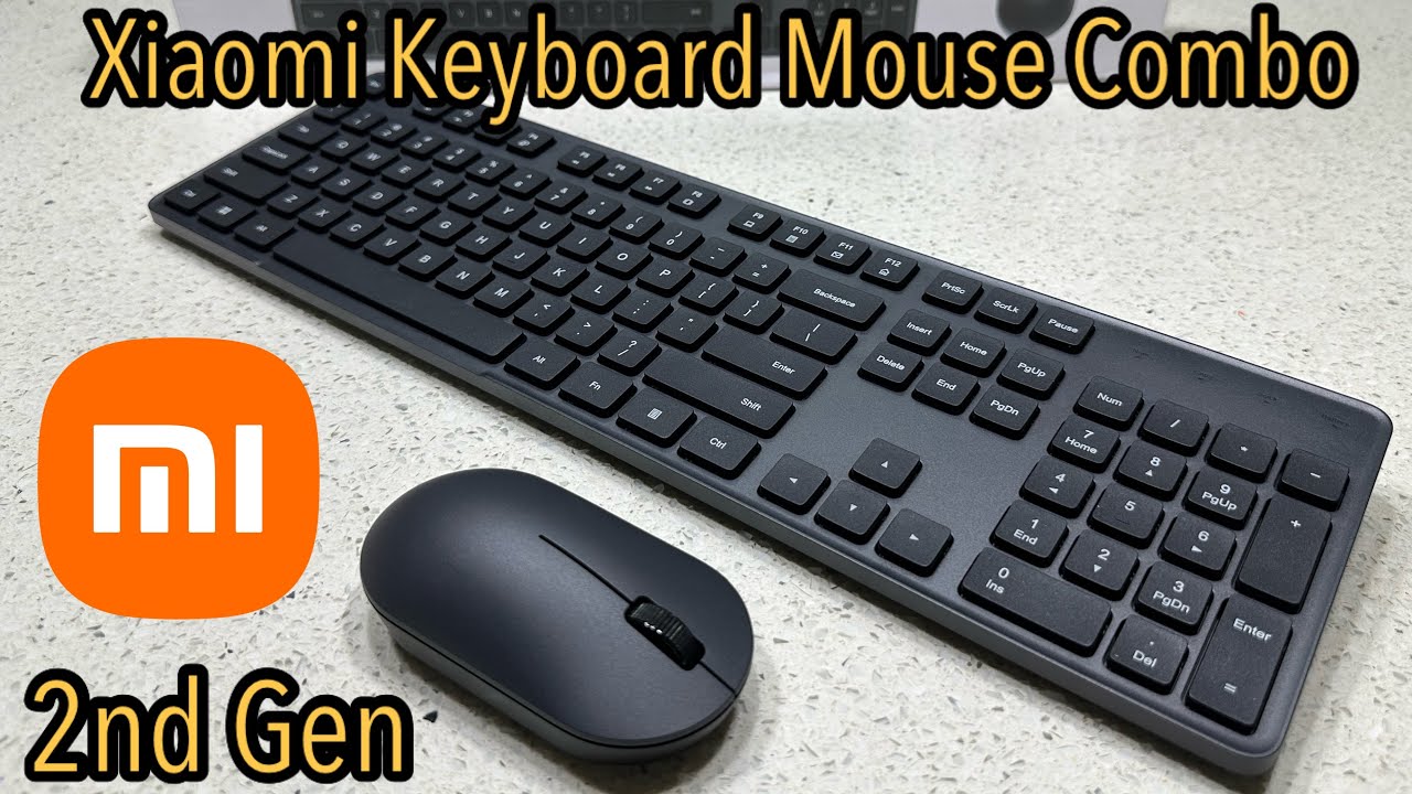 Review and Unbox Xiaomi Keyboard & Mouse Combo 2nd Gen