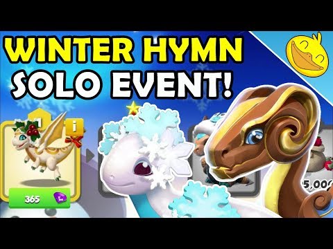 New WINTER HYMN Solo Event! Win the VIOLIN & SNOWFLAKE Dragons! - DML #1043