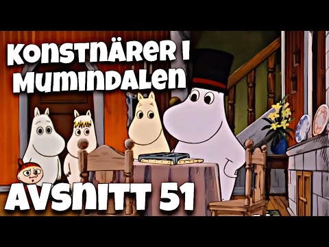 I Mumindalen avsnitt 51 - Konstnärer i Mumindalen