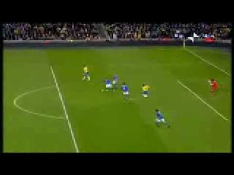 Brasile Italia 2 0 Gol Di Robinho Brazil Italy 2 0 Robinho Goal 10 02 09
