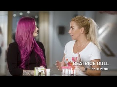 Beatrice pratar nagelvård med KICKS