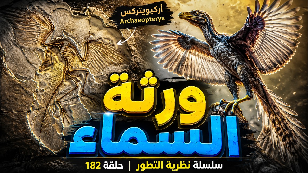نظرية التطور حلقة(182):الطيور آخر الديناصورات وأول ورثة السماء