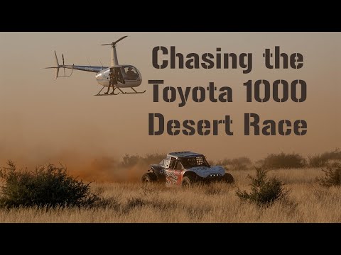 Chasing the Toyota 1000 Desert Race