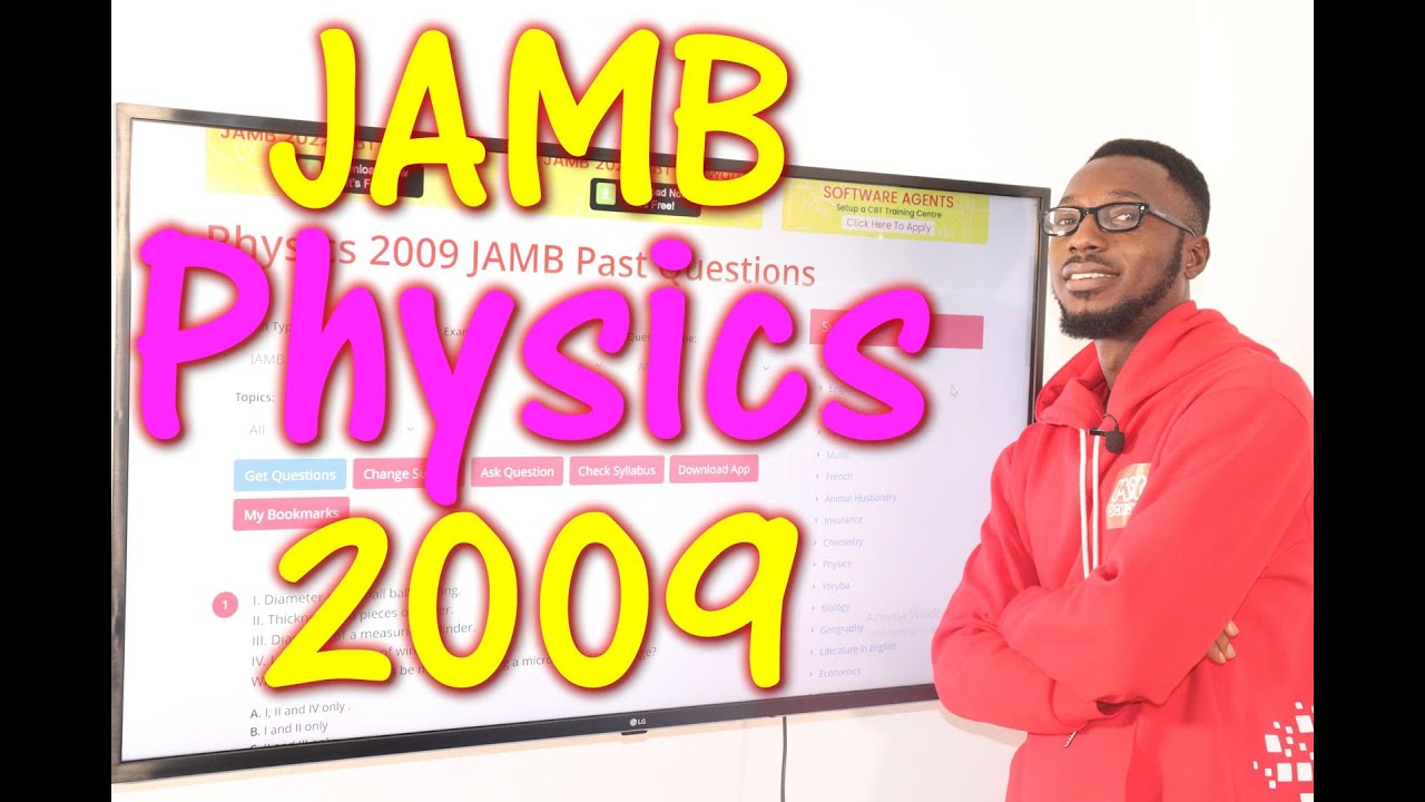 JAMB CBT Physics 2009 Past Questions 1 - 17