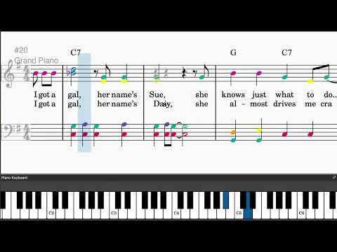 Tutti Frutti by Little Richard - Easy piano tutorials with sheetmusic