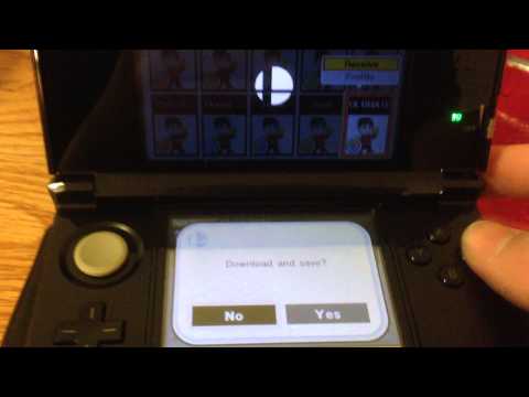 Smash 4 - Downloading Hacked Stat Mii Fighters