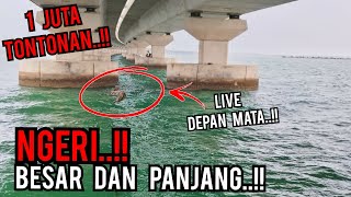 Download lagu YA TUHANKU !! TENGAH MEMANCING TIBA-TIBA TERNAMPAK  BENDA PANJANG DAN BESAR BAWAH JAMBATAN mp3