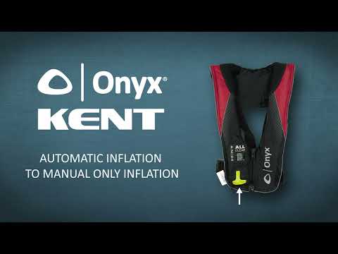 Onyx Inflatable Life Jackets - Converting from Automatic Mode to Manual Only Mode
