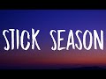 Noah Kahan - Stick Season (Lyrics)