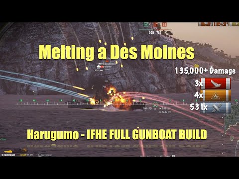 Harugumo melting Des Moines | IFHE Gunboat Build