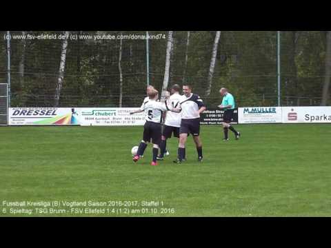 TSG Brunn - FSV Ellefeld 1:4 (1:2), Kreisliga B Vogtland 2016-2017 am 01.10.2015