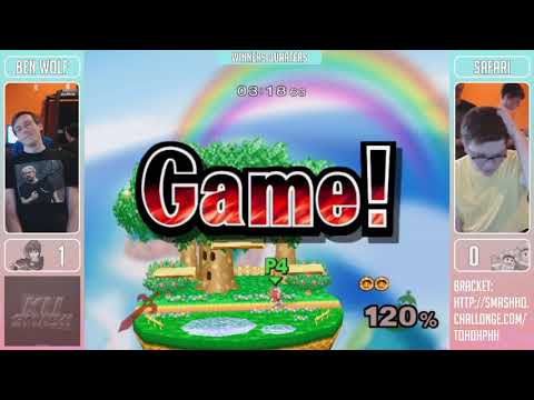 Smash HQ SSBM - Ben Wolf (Marth) Vs. Safari (Ice Climbers) Winners Quarters